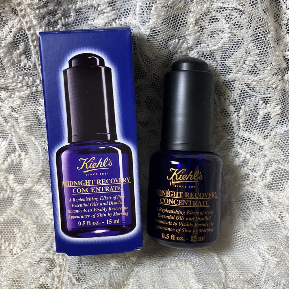 <Kiehl’s> NIB Midnight Recovery Concentrate 0.5 to oz.